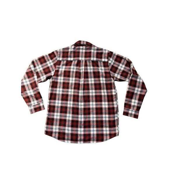 Dixxon Flannel Klock Werks 25 Year Limited Edition Red White Plaid Men’s L Snap - Picture 2 of 12